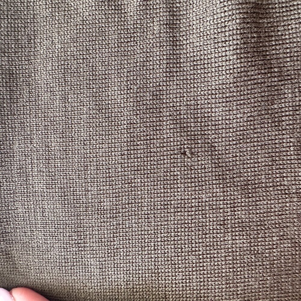 Anya Hindmarch x UNIQLO 100% Wool Cardigan Limited Edition Olive Green - L - Picture 6 of 7